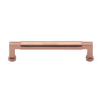 M Marcus Heritage Brass Bauhaus Design Cabinet Handle 160mm Centre to Centre